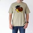 Graduation Hedgehog 2017 Graduate Graduation T-Shirt Men's Comfort Colors T-Shirt Khaki
