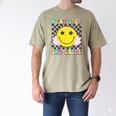 Groovy Next Stop 2nd Grade 1st Grade Graduation 2025 Men's Comfort Colors T-Shirt Khaki