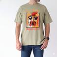 Guess What Chicken Butt DadSiblingsFriends Humor Small Men's Comfort Colors T-Shirt Khaki