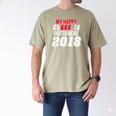 My Happy Class Is Outta Here 2018 Graduation Men's Comfort Colors T-Shirt Khaki