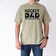 Hockey Dad Don't Puck With Me Men's Comfort Colors T-Shirt Khaki