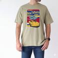 Hot Wheels Father's Day Number 1 Dad Men's Comfort Colors T-Shirt Khaki
