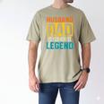 Husband Dad PSYCHIATRIST Legend Father's Day PSYCHIATRISTS Men's Comfort Colors T-Shirt Khaki