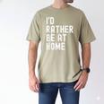 I'd Rather Be At Home Antisocial Introvert Tee Men's Comfort Colors T-Shirt Khaki I'd Rather Be At Home Antisocial Introvert Tee Men's Comfort Colors T-Shirt Khaki