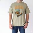 Ill Be In Backyard Saying Dad Men Grandpa Uncle Men's Comfort Colors T-Shirt Khaki Ill Be In Backyard Saying Dad Men Grandpa Uncle Men's Comfort Colors T-Shirt Khaki