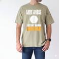 Introvert Guitarist Only Need Guitar Enjoy Acoustic Music Men's Comfort Colors T-Shirt Khaki