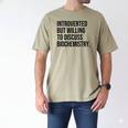 Introverted Biochemist Biochemistry Introvert Men's Comfort Colors T-Shirt Khaki Introverted Biochemist Biochemistry Introvert Men's Comfort Colors T-Shirt Khaki