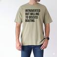 Introverted Boater Boating Introvert Men's Comfort Colors T-Shirt Khaki Introverted Boater Boating Introvert Men's Comfort Colors T-Shirt Khaki