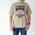 Introverted Sarcastic Humor Antisocial Introvert Men's Comfort Colors T-Shirt Khaki Introverted Sarcastic Humor Antisocial Introvert Men's Comfort Colors T-Shirt Khaki