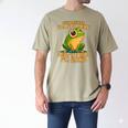 Introverts Thats What Im Doing Just Pretends Men's Comfort Colors T-Shirt Khaki