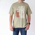 Just A Regular Dad Trying Not To Raise Liberals Father's Day Men's Comfort Colors T-Shirt Khaki Just A Regular Dad Trying Not To Raise Liberals Father's Day Men's Comfort Colors T-Shirt Khaki