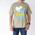 K-POP Dad Korean Lover K-Pop Music Cute Father Daddy Papa Men's Comfort Colors T-Shirt Khaki