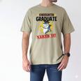 Kids Kindergarten Nailed It Shirt 2019 Shark Graduation Tee Men's Comfort Colors T-Shirt Khaki