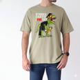 Kindergarten Grawrduate Dinosaur Graduation Cap Shirt Men's Comfort Colors T-Shirt Khaki