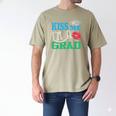 Kiss Me I'm A Grad 2018 Senior Graduation Men's Comfort Colors T-Shirt Khaki