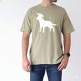 Labrador Retriever Graduation Dog Graduate For Men Women Kids Men's Comfort Colors T-Shirt Khaki