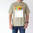 Last Day Of School Sign My Shirt Autograph Graduation Men's Comfort Colors T-Shirt Khaki