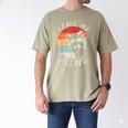 Leave Me Alone Raccoon Lover Introvert Antisocial Shy INTP Men's Comfort Colors T-Shirt Khaki
