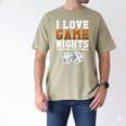 I Love Game Nights Host And Maybe 3 People Introvert Men's Comfort Colors T-Shirt Khaki I Love Game Nights Host And Maybe 3 People Introvert Men's Comfort Colors T-Shirt Khaki