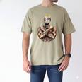 I Am Man King Powerful Dad Afro Melanin Black History Men's Comfort Colors T-Shirt Khaki