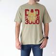 Marvel Iron Man Dad I Love You 3000 Text Fill Father's Day Small Men's Comfort Colors T-Shirt Khaki