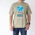 Medical School Survivor Med Graduation Men's Comfort Colors T-Shirt Khaki