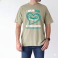 In My Memory Of My Daughter POLYCYSTIC KIDNEY AWARENESS Men's Comfort Colors T-Shirt Khaki