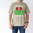 In Memory Of The Kidney Transplant Organ Recipient Men's Comfort Colors T-Shirt Khaki