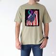 In Memory Of My Uncle Suicide Awareness American Flag Women Kids Men Men's Comfort Colors T-Shirt Khaki