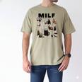 MILF Man I Love Ferrets Ferret Mom Dad Ferret Owner Men's Comfort Colors T-Shirt Khaki MILF Man I Love Ferrets Ferret Mom Dad Ferret Owner Men's Comfort Colors T-Shirt Khaki