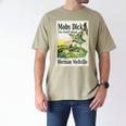 Moby Dick Book Cover Illustration Men's Comfort Colors T-Shirt Khaki