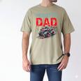 Monster Truck Dad Father's Day Men Men's Comfort Colors T-Shirt Khaki