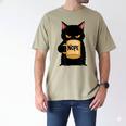 Nope Coffee Cat – Introvert Humor Monday Kitty Men's Comfort Colors T-Shirt Khaki Nope Coffee Cat – Introvert Humor Monday Kitty Men's Comfort Colors T-Shirt Khaki
