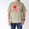 Nurse Survived Nursing School Graduation Men's Comfort Colors T-Shirt Khaki