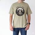 Odin Ravens Memory And Mind Huginn And Muninn Odin's Ravens Men's Comfort Colors T-Shirt Khaki Odin Ravens Memory And Mind Huginn And Muninn Odin's Ravens Men's Comfort Colors T-Shirt Khaki