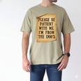 Old People Joke Please Be Patient With Me I'm From The 1900s Men's Comfort Colors T-Shirt Khaki