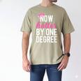 One Degree Hotter Class Of 2018 Graduation T-Shirt Men's Comfort Colors T-Shirt Khaki
