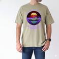 Be Patient With Me I'm From The 1900s Synthwave Men's Comfort Colors T-Shirt Khaki
