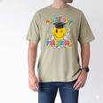 Peace Out Preschool Graduation Last Day Teachers Boys Girls Men's Comfort Colors T-Shirt Khaki