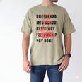 PGY Done Medical Training Residency Fellowship Graduation Men's Comfort Colors T-Shirt Khaki