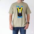 PhD Hood Graduation Shirt Doctorate Degree Doctoral Men's Comfort Colors T-Shirt Khaki