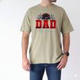 Pit Crew Race Car Racing Dad Family Birthday Party Men's Comfort Colors T-Shirt Khaki