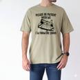 Please Be Patient With Me I'm From The 1900s Cassette Pencil Men's Comfort Colors T-Shirt Khaki Please Be Patient With Me I'm From The 1900s Cassette Pencil Men's Comfort Colors T-Shirt Khaki