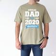 Proud Dad Of A Class Of 2020 Graduate TShirt Graduation Men's Comfort Colors T-Shirt Khaki