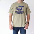 Proud Dad Of a Kindergarten Graduate Graduation TShirt Men's Comfort Colors T-Shirt Khaki