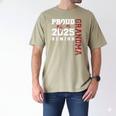 Proud Grandma Of A Class Of 2025 Senior Graduation 25 Men's Comfort Colors T-Shirt Khaki