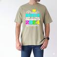 Proud Niece Of Kindergarten Graduate 2024 Graduation Niece Men's Comfort Colors T-Shirt Khaki