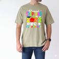 Proud Step-Dad Of 2023 Pre-K Graduate Fathers Day Graduation Men's Comfort Colors T-Shirt Khaki