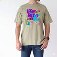 Retro 1980s 80's Baby 1990s 90's Made Me Nostalgia Birthday Men's Comfort Colors T-Shirt Khaki