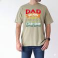 Retro Dad Grandpa Great Grandpa I Just Keep Getting Better Men's Comfort Colors T-Shirt Khaki